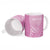 Custom New Zealand Silver Fern Rugby 2025 Ceramic Mug All Black Aotearoa Maori Pink - Polynesian Pride