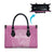 Custom New Zealand Silver Fern Rugby 2025 Leather Bag All Black Aotearoa Maori Pink - Polynesian Pride
