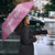 Custom New Zealand Silver Fern Rugby 2025 Umbrella All Black Aotearoa Maori Pink - Polynesian Pride