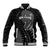 Custom New Zealand Silver Fern Rugby 2025 Baseball Jacket Go Champions Aotearoa Maori Black