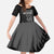 Custom New Zealand Silver Fern Rugby 2025 Kid Short Sleeve Dress Go Champions Aotearoa Maori Black