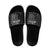 Custom New Zealand Silver Fern Rugby 2025 Slide Sandals Go Champions Aotearoa Maori Black - Polynesian Pride