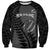 Custom New Zealand Silver Fern Rugby 2025 Sweatshirt Go Champions Aotearoa Maori Black