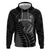 Custom New Zealand Silver Fern Rugby 2025 Zip Hoodie Go Champions Aotearoa Maori Black