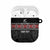 Custom New Zealand Silver Fern Rugby AirPods Case All Black Maori Taniko Pattern - Polynesian Pride
