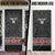 Custom New Zealand Silver Fern Rugby Door Cover All Black Maori Taniko Pattern - Polynesian Pride