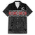 Custom New Zealand Silver Fern Rugby Family Matching Tank Maxi Dress and Hawaiian Shirt All Black Maori Taniko Pattern