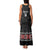 Custom New Zealand Silver Fern Rugby Family Matching Tank Maxi Dress and Hawaiian Shirt All Black Maori Taniko Pattern