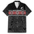 Custom New Zealand Silver Fern Rugby Hawaiian Shirt All Black Maori Taniko Pattern