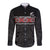 Custom New Zealand Silver Fern Rugby Long Sleeve Button Shirt All Black Maori Taniko Pattern