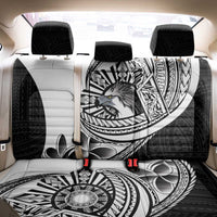 Philippines Eagle Sun Back Car Seat Cover Filipino Agila Polynesian Tattoo Black Color