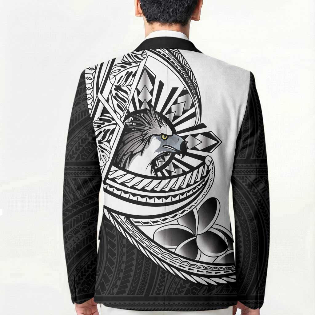 Philippines Eagle Sun Blazer Filipino Agila Polynesian Tattoo Black Color
