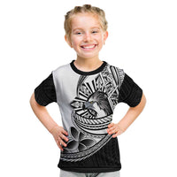 Philippines Eagle Sun Kid T Shirt Filipino Agila Polynesian Tattoo Black Color