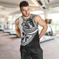Philippines Eagle Sun Men Tank Top Filipino Agila Polynesian Tattoo Black Color