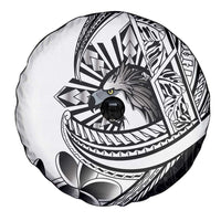 Philippines Eagle Sun Spare Tire Cover Filipino Agila Polynesian Tattoo Black Color