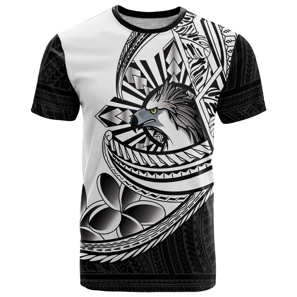 Philippines Eagle Sun T Shirt Filipino Agila Polynesian Tattoo Black Color