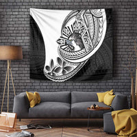 Philippines Eagle Sun Tapestry Filipino Agila Polynesian Tattoo Black Color