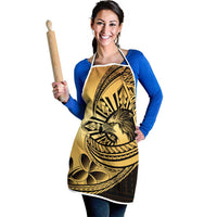 Philippines Eagle Sun Apron Filipino Agila Polynesian Tattoo Gold Color