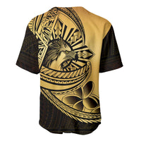 Philippines Eagle Sun Baseball Jersey Filipino Agila Polynesian Tattoo Gold Color