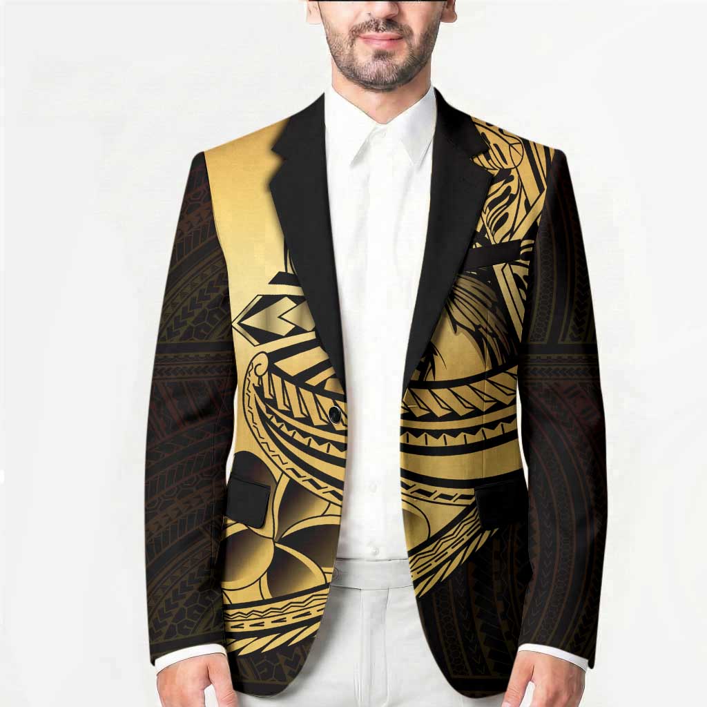 Philippines Eagle Sun Blazer Filipino Agila Polynesian Tattoo Gold Color
