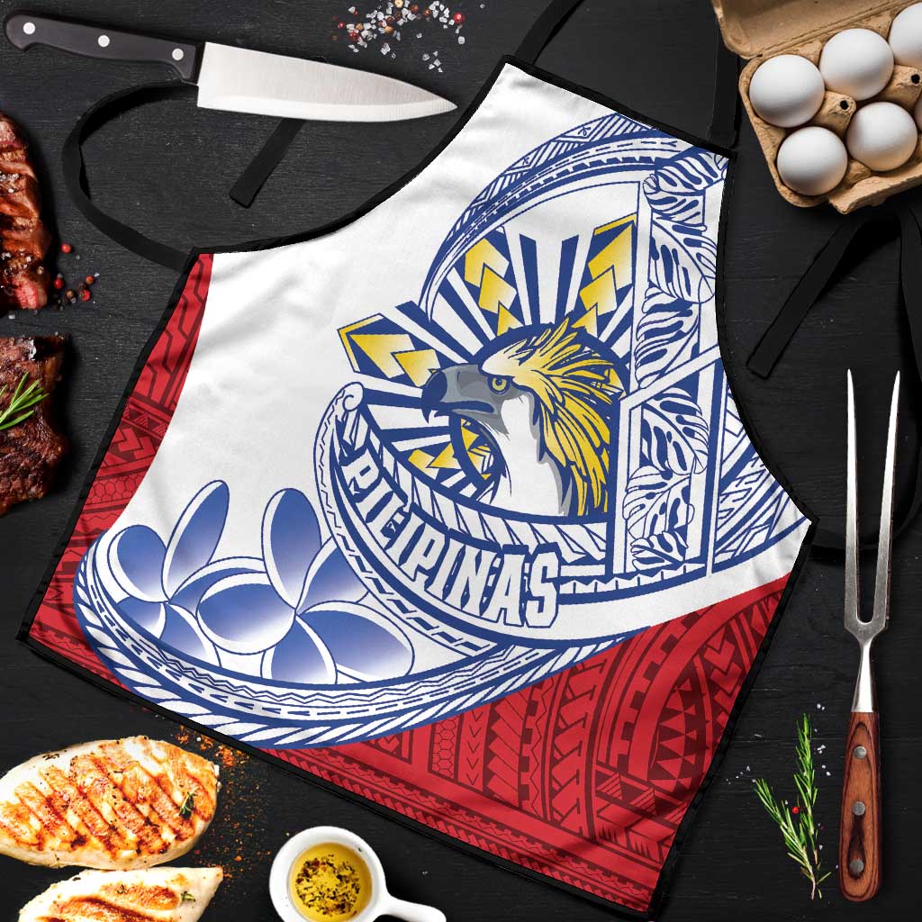 Philippines Eagle Sun Apron Filipino Agila Polynesian Tattoo Flag Color
