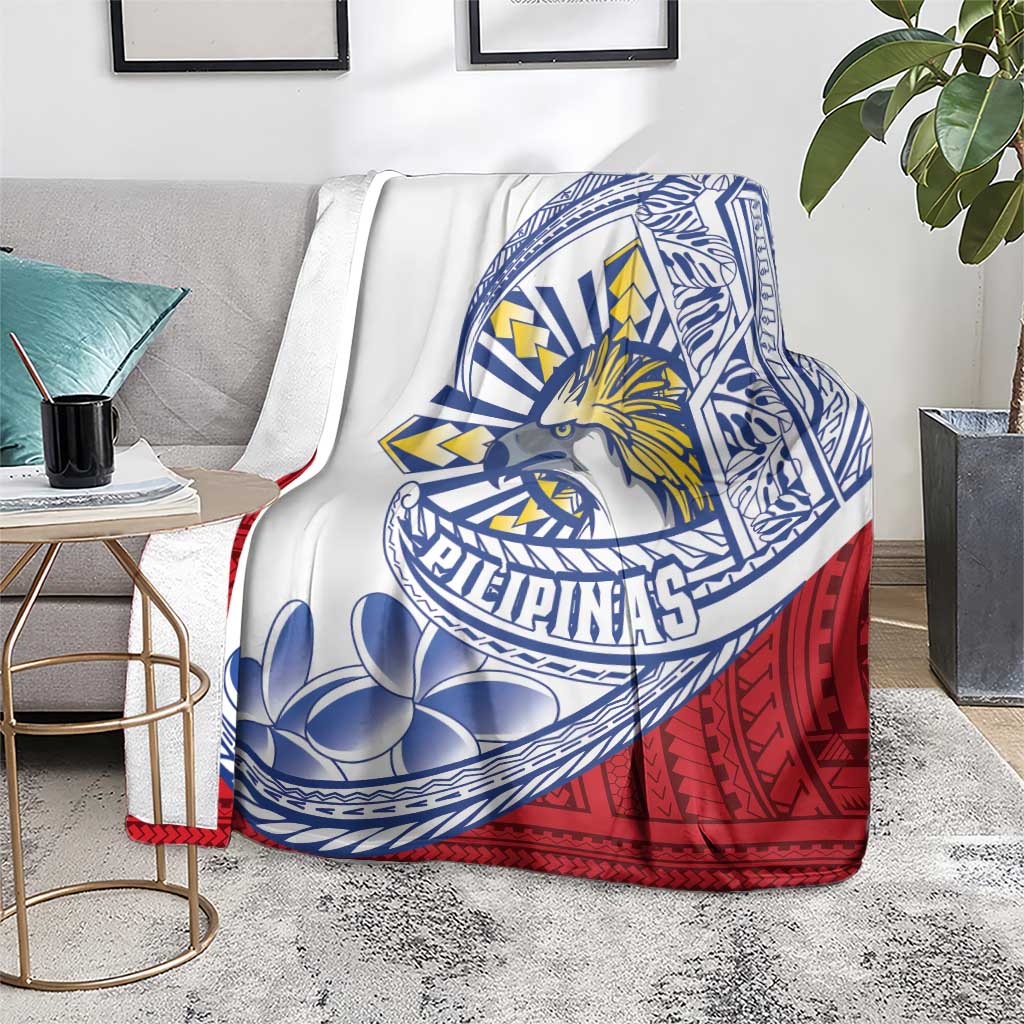Philippines Eagle Sun Blanket Filipino Agila Polynesian Tattoo Flag Color