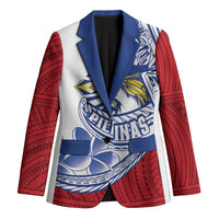Philippines Eagle Sun Blazer Filipino Agila Polynesian Tattoo Flag Color