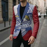 Philippines Eagle Sun Blazer Filipino Agila Polynesian Tattoo Flag Color