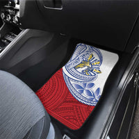 Philippines Eagle Sun Car Mats Filipino Agila Polynesian Tattoo Flag Color