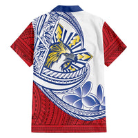Philippines Eagle Sun Family Matching Tank Maxi Dress and Hawaiian Shirt Filipino Agila Polynesian Tattoo Flag Color LT14 - Polynesian Pride