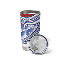 Philippines Eagle Sun Tumbler Cup Filipino Agila Polynesian Tattoo Flag Color