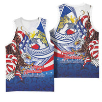 Filipino American History Month Basketball Jersey Philippines Agila USA Eagle Mix Flag