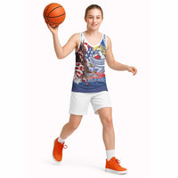 Filipino American History Month Basketball Jersey Philippines Agila USA Eagle Mix Flag