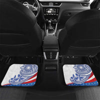 Filipino American History Month Car Mats Philippines Agila USA Eagle Mix Flag
