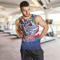 Filipino American History Month Men Tank Top Philippines Agila USA Eagle Mix Flag