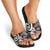 Personalised Aotearoa Bulldog Slide Sandals New Zealand Maori Taniko Art - Polynesian Pride