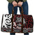 Personalised Aotearoa Bulldog Travel Bag New Zealand Maori Taniko Art - Polynesian Pride