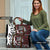 Personalised Aotearoa Bulldog Travel Bag New Zealand Maori Taniko Art - Polynesian Pride
