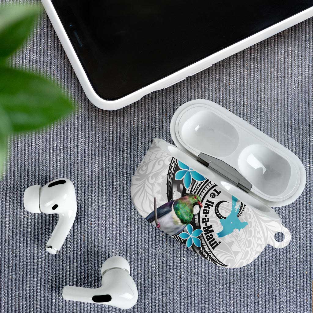 Aotearoa Te Ika-a-Maui AirPods Case South Island Kekeru Maori Koru - Polynesian Pride