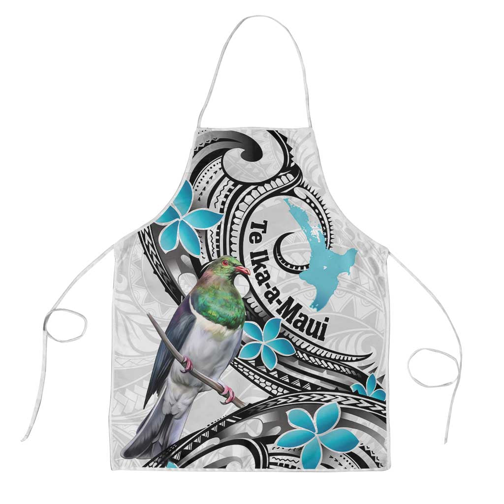 Aotearoa Te Ika-a-Maui Apron South Island Kekeru Maori Koru - Polynesian Pride