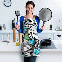 Aotearoa Te Ika-a-Maui Apron South Island Kekeru Maori Koru - Polynesian Pride