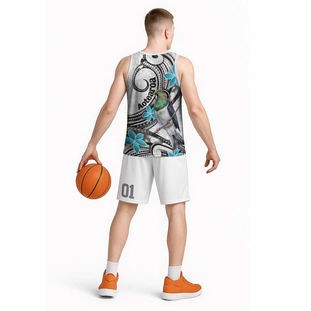 Aotearoa Te Ika-a-Maui Basketball Jersey South Island Kekeru Maori Koru - Polynesian Pride
