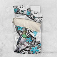 Aotearoa Te Ika-a-Maui Bedding Set South Island Kekeru Maori Koru