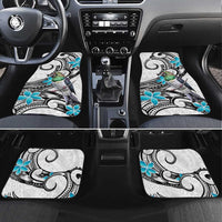 Aotearoa Te Ika-a-Maui Car Mats South Island Kekeru Maori Koru