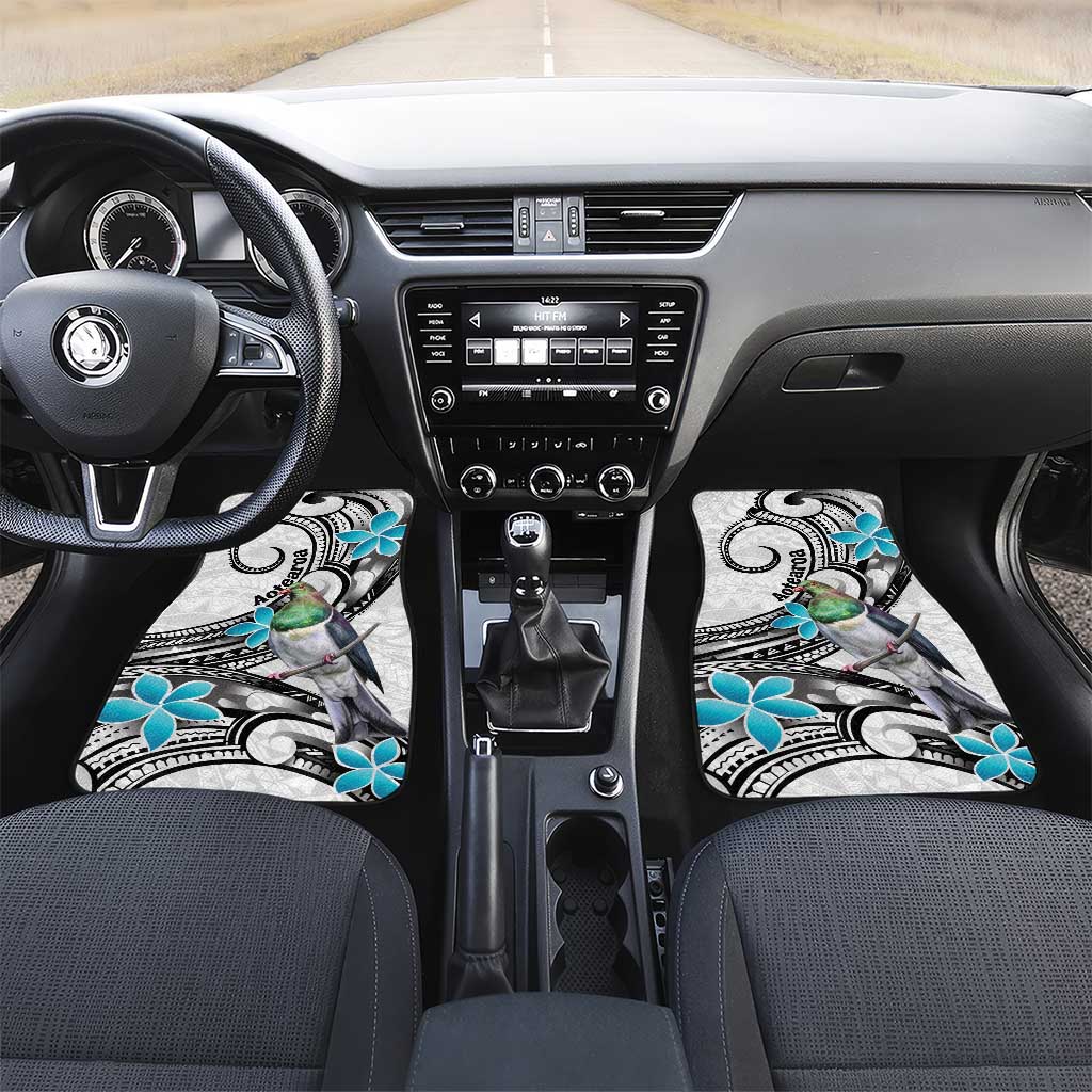 Aotearoa Te Ika-a-Maui Car Mats South Island Kekeru Maori Koru