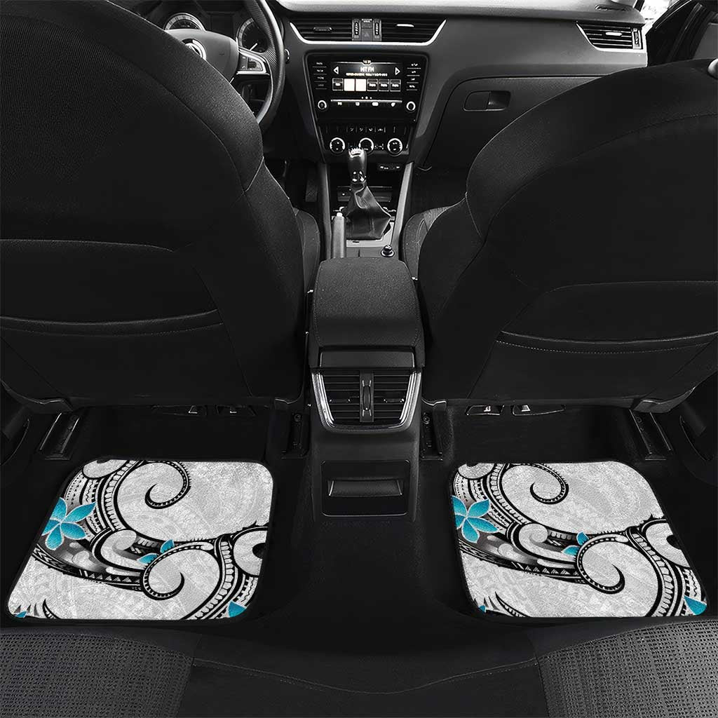 Aotearoa Te Ika-a-Maui Car Mats South Island Kekeru Maori Koru