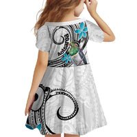 Aotearoa Te Ika-a-Maui Family Matching Mermaid Dress and Hawaiian Shirt South Island Kekeru Maori Koru LT14 - Polynesian Pride