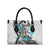 Aotearoa Te Ika-a-Maui Leather Bag South Island Kekeru Maori Koru - Polynesian Pride