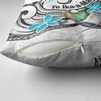 Aotearoa Te Ika-a-Maui Pillow Cover South Island Kekeru Maori Koru - Polynesian Pride
