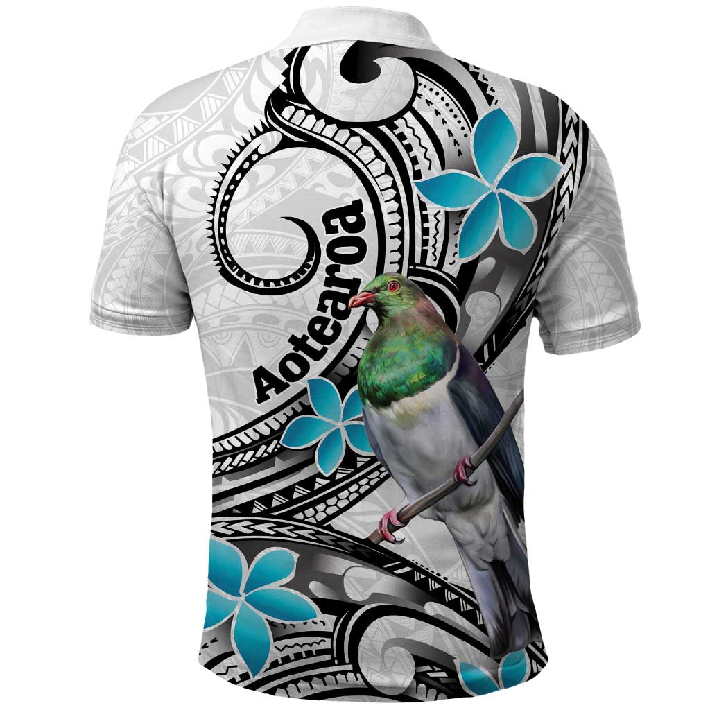 Aotearoa Te Ika-a-Maui Polo Shirt South Island Kekeru Maori Koru